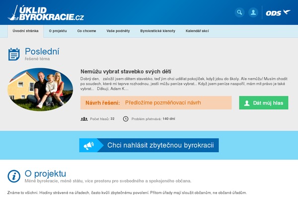 uklidbyrokracie.cz site used Uklidbyrokracie