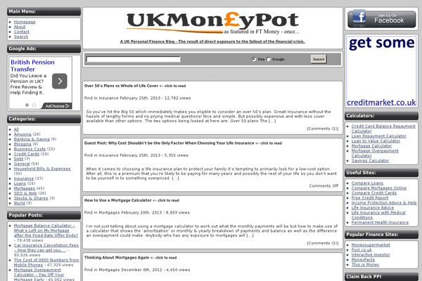 ukmoneypot.co.uk site used Journalized-winter