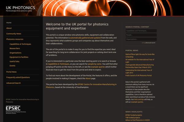 ukphotonics.org site used Photonics2