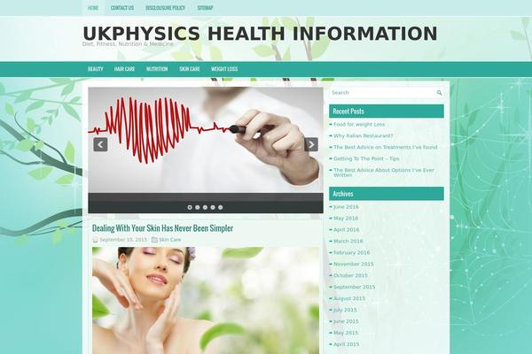 ukphysics.com site used Fresha