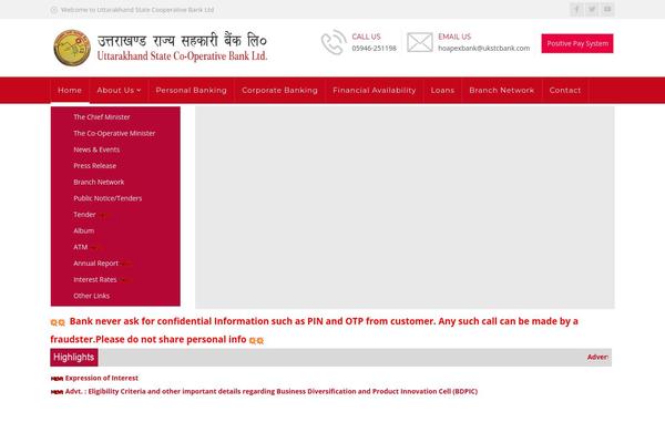 ukstcbank.com site used Ukstchld