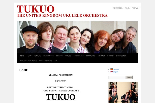ukulele-orchestra.co.uk site used Twentyten_changed