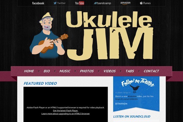 ukulelejim.net site used IndieFest