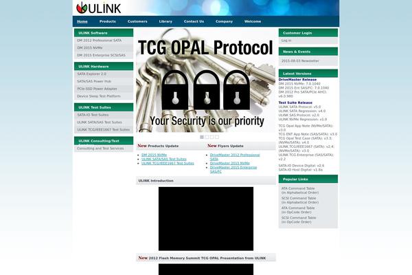 ulinktech.com site used Ulink
