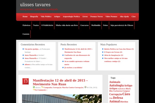 ulissestavares.com.br site used Redband