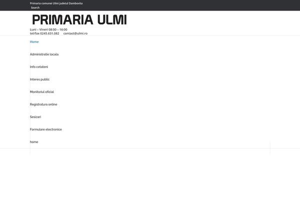 The7 theme site design template sample