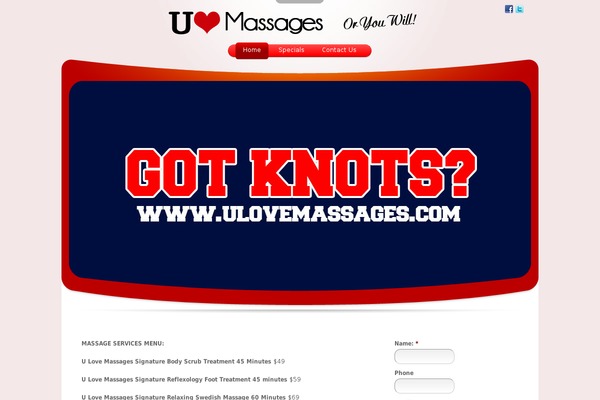 ulovemassages.com site used Ulmassages