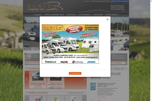 ulrich-campingcars.fr site used Pixelea