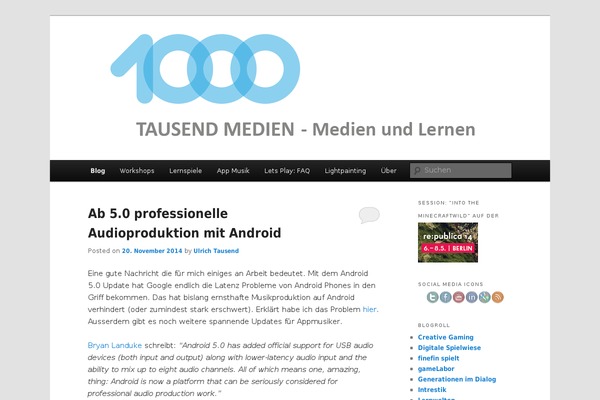 Twenty Eleven theme site design template sample