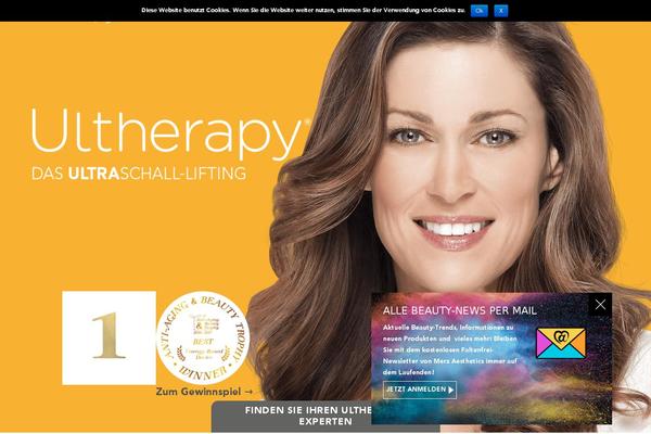 ultherapy.de site used Ultherapy