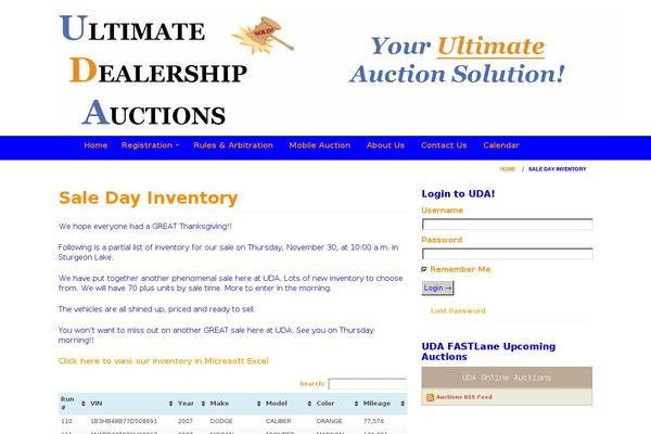 ultimatedealershipauctions.com site used Compose WP