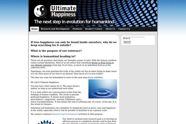 Graphene theme site design template sample