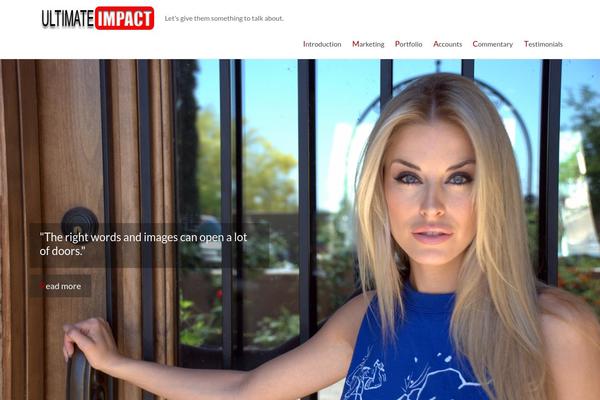 ultimateimpact.com site used Spacious