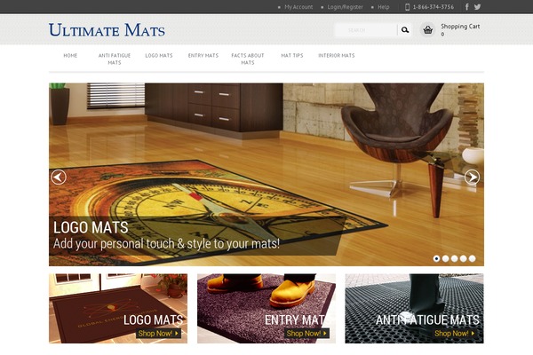 ultimatemats.com site used Davici-child