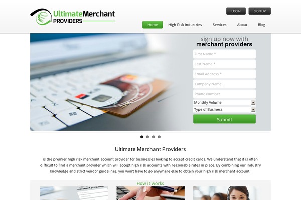 ultimatemerchantproviders.com site used Chad