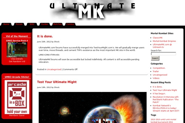 ultimatemk.com site used Umk