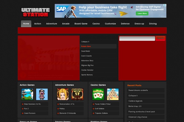 ultimatestation.co site used Darkwpa