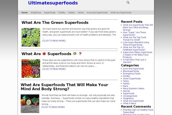 ultimatesuperfoods.org site used Weaver-xtreme-child