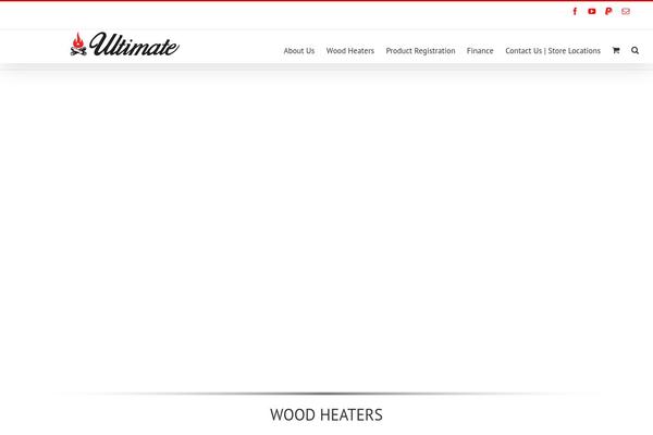 ultimatewoodheatersandgaslogfires.com.au site used Heaters