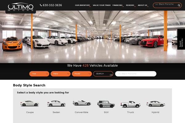 Dealer Inspire theme site design template sample