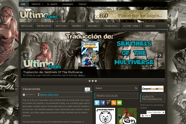 ultimoturno.com site used Ultimoturno2.0