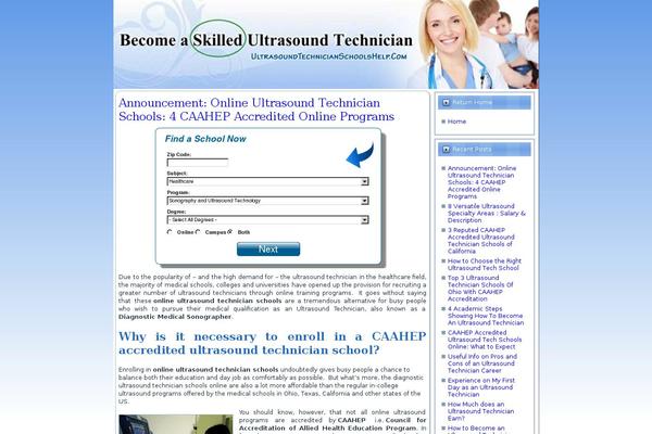 ultrasoundtechnicianschoolshelp.com site used Ultrasound_theme