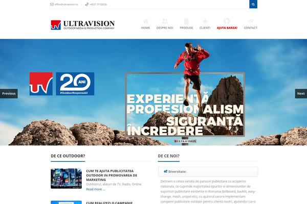 ultravision.ro site used Bostan-child-theme