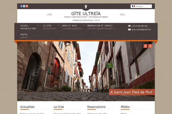 ultreia64.fr site used Nice Hotel