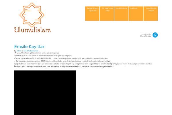 ulumulislam.com site used One Touch 2