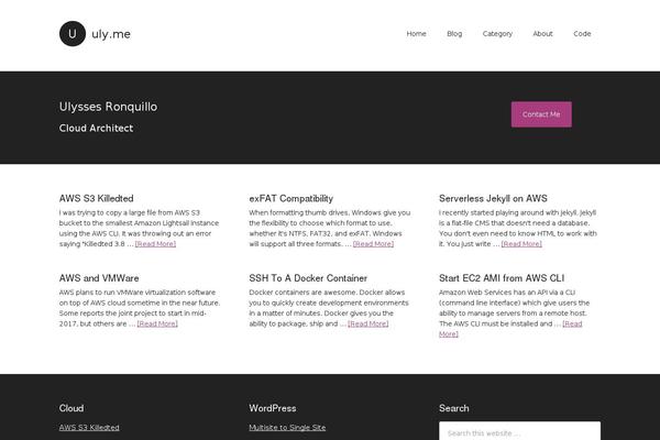 Infinity-pro theme site design template sample