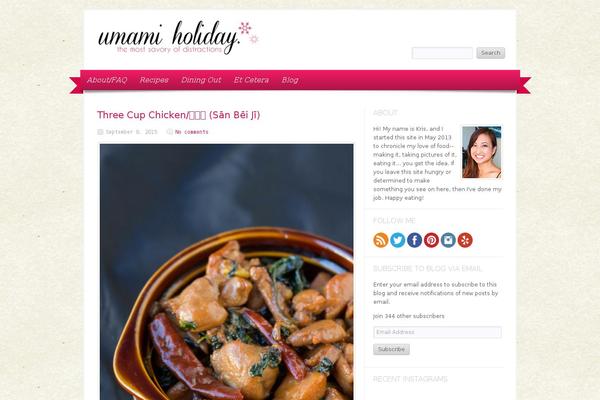 umamiholiday.com site used Cook-recipe