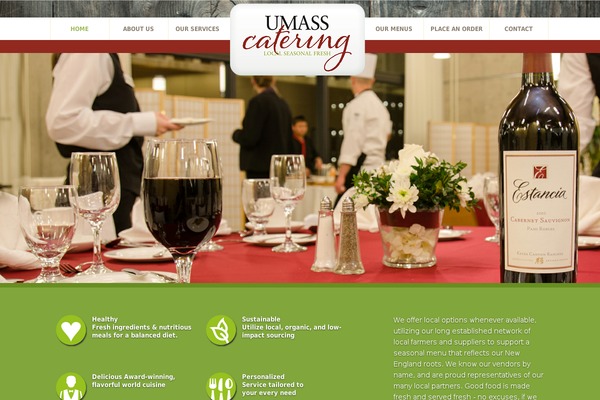 umassamherstcatering.com site used Umasscatering