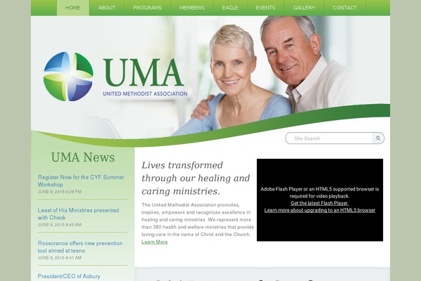 umassociation.org site used Uma2014
