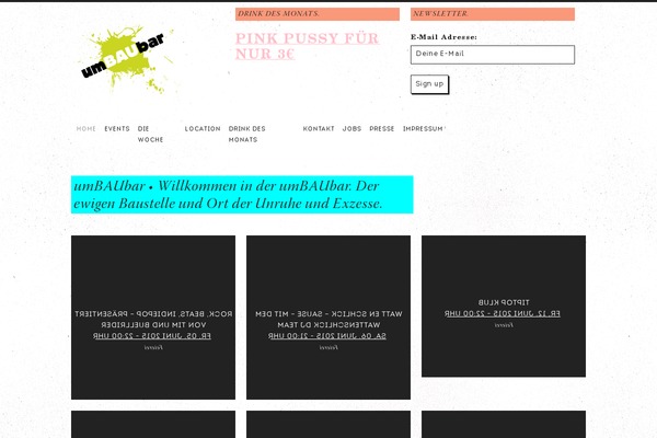 Chance theme site design template sample