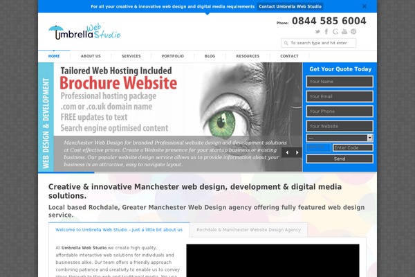 umbrella-web-studio.co.uk site used Umbrella-web-studio