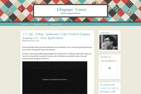 Patchwork theme site design template sample