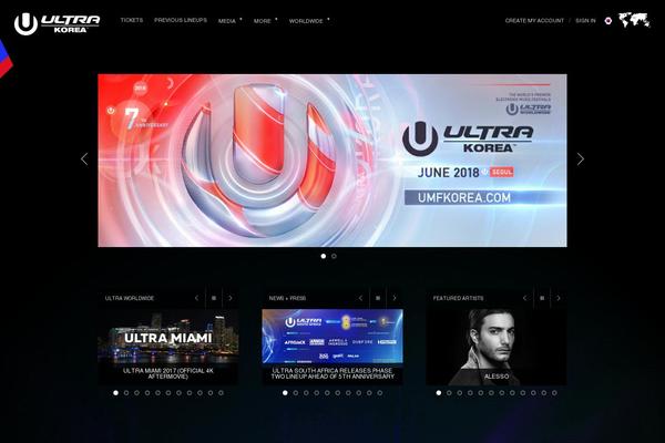 umfkorea.com site used Ultra-2015