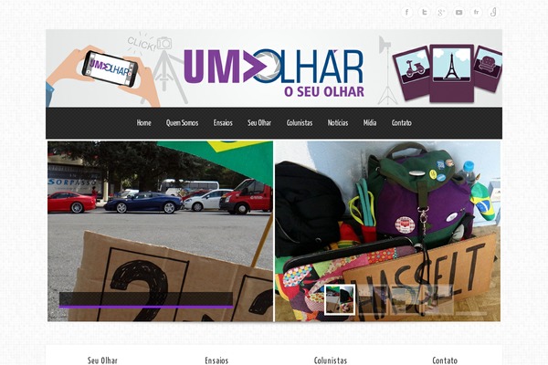 umolhar.com.br site used Theron_lite