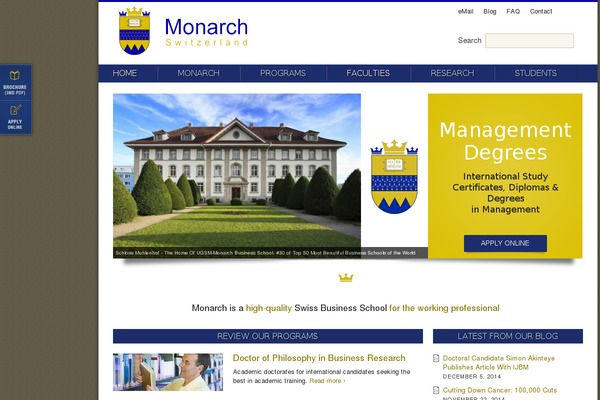 umonarch.ch site used Umon