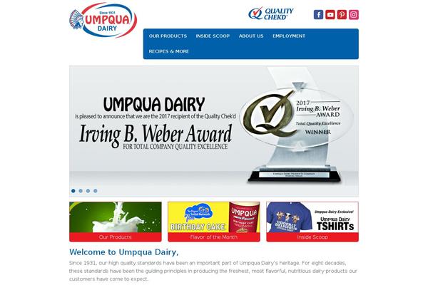umpquadairy.com site used Umpqua