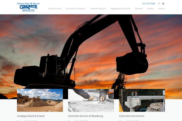 Construction theme site design template sample