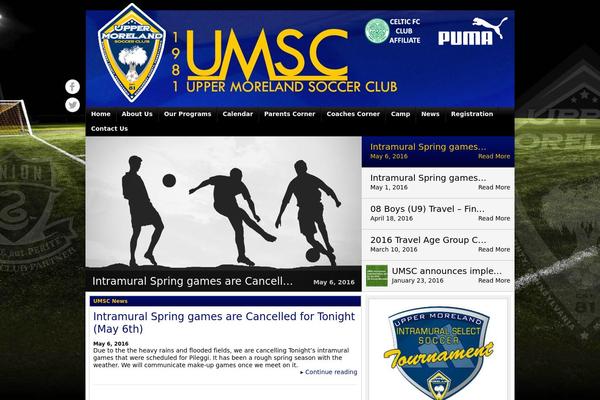 umsconline.com site used Footballclub-2.5.6