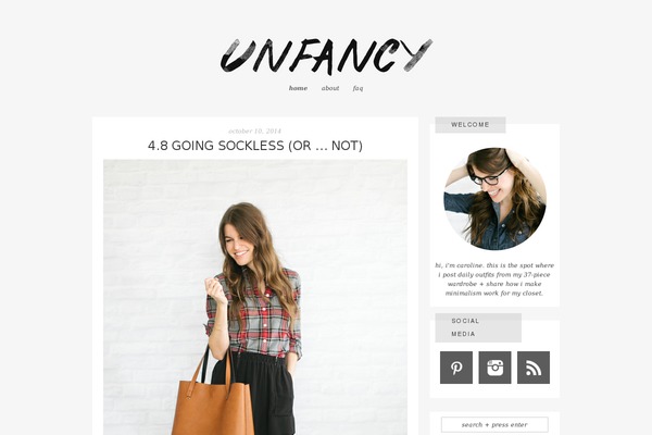 un-fancy.com site used Unfancy