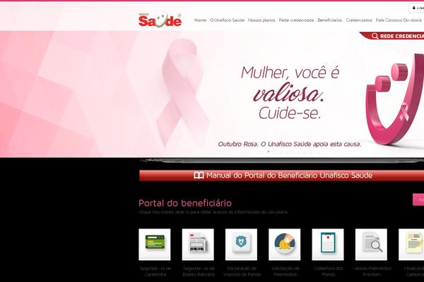 unafiscosaude.org.br site used Unafisco