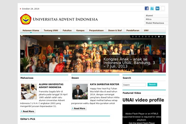 unai.edu site used Limitless-child