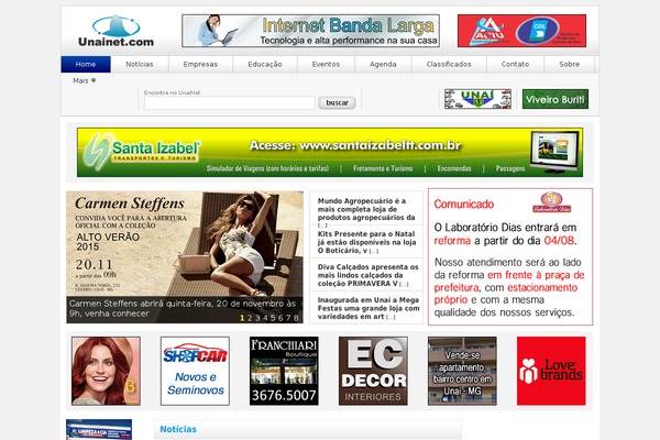 unainet.com site used Unainet