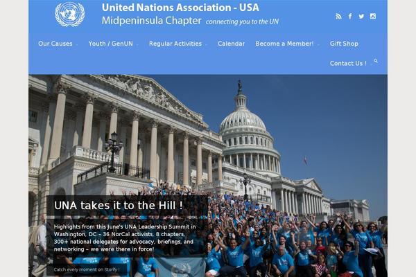 evolve theme site design template sample