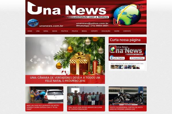 unanews.com.br site used Tema-noticias