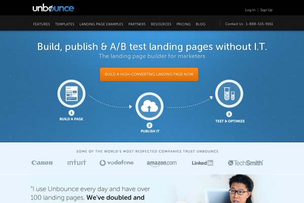 unbounce.com site used Unbounce2019