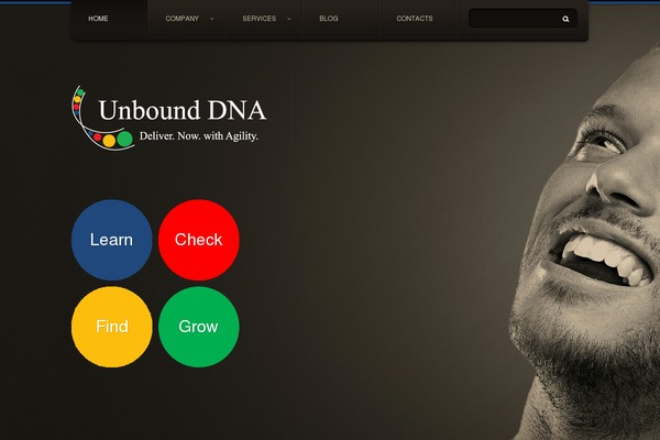 unbounddna.com site used Theme1385